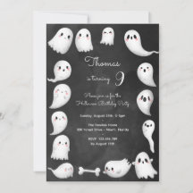 Halloween-Gespenster beängstigend Kindergeburtstag