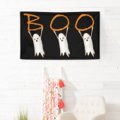Halloween-Gespenster "BOO" Banner (Insitu)