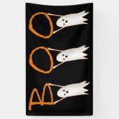Halloween-Gespenster "BOO" Banner (Vertikal)