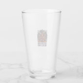 Halloween-Gespenstisches Erntefest Glas (Rückseite)