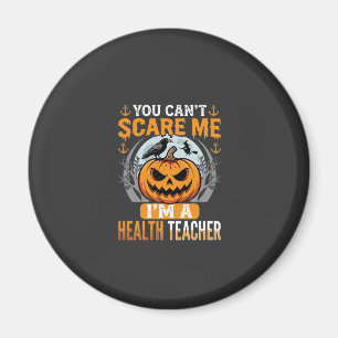 Halloween-Gesundheitslehrer Gruseliger Kürbis Rabe Magnet