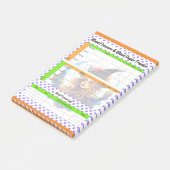 Halloween-Gesundheitsprotokoll Post-it Klebezettel (angewinkelt)