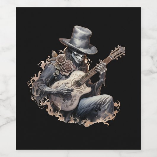 Halloween Getränkeetiketten Weinetikett (Einzelnes Label)