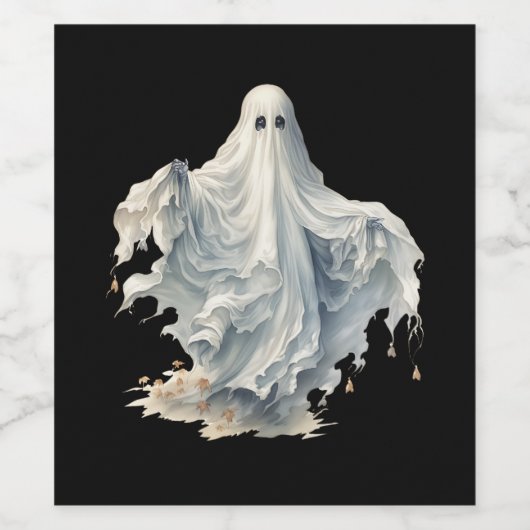 Halloween Getränkeetiketten Weinetikett (Einzelnes Label)