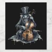 Halloween Getränkeetiketten Weinetikett (Einzelnes Label)