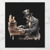 Halloween Getränkeetiketten Weinetikett (Einzelnes Label)