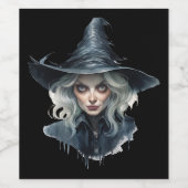 Halloween Getränkeetiketten Weinetikett (Einzelnes Label)
