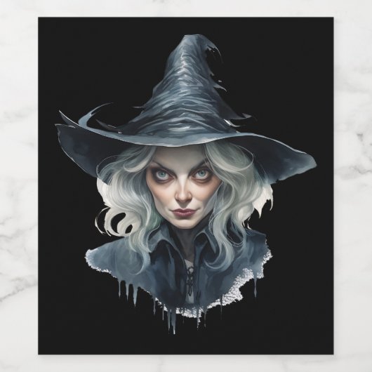 Halloween Getränkeetiketten Weinetikett (Einzelnes Label)