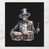 Halloween Getränkeetiketten Weinetikett (Einzelnes Label)