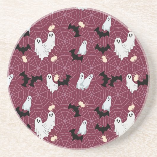 Halloween Getränkeuntersetzer (Vorne)