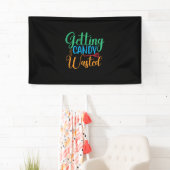 Halloween Getting Candy Wasted Birthday Banner (Insitu)