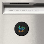 Halloween Getting Candy Wasted Birthday Magnet (In Situ (Geschirrspüler))
