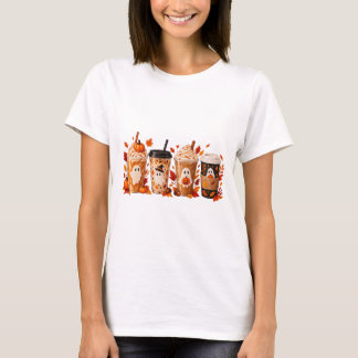 Halloween Gewürz Geister – Gemütlicher Herbstkaffe T-Shirt