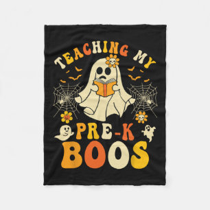 Halloween Gho lehrt meine Crew-Lehrer vor dem Krau Fleecedecke
