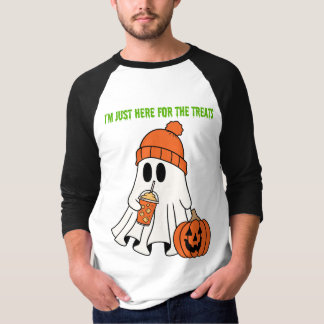 Halloween Ghost 3/4 Sleeve Shirt