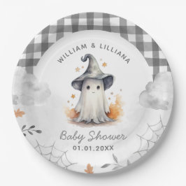 Halloween Ghost Baby Dusche Pappteller