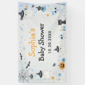Halloween Ghost Baby Dusche Party Banner (Vertikal)