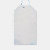 Halloween Ghost Baby Dusche Party Geschenkanhänger (Rückseite)