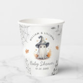 Halloween Ghost Baby Shooting Paper Cups Pappbecher (Vorderseite)
