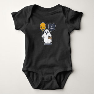 Halloween Ghost Baby Strampler