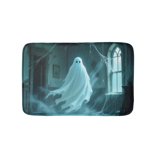 Halloween Ghost Badematte (Vorderseite)