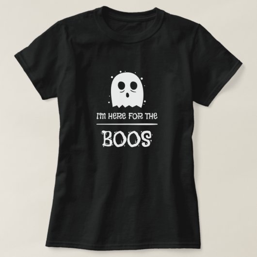 Halloween Ghost Basic-T - Shirt (Design vorne)