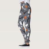 Halloween Ghost Bats und Pumpkins Leggings (Links)