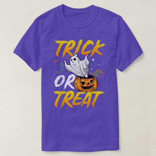 Halloween Ghost Beängstigend Pumpkin Boys Girls Ki T-Shirt (Design vorne)