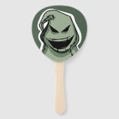 Halloween Ghost benutzerdefiniertes Textrahmen-Set Fächer (Vorderseite)