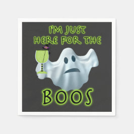 Halloween Ghost bin ich nur hier für die Boos Serviette