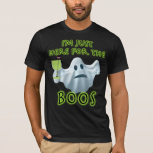 Halloween Ghost bin ich nur hier für die Boos T-Shirt