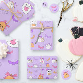 Halloween Ghost Birthday Geschenkpapier Set