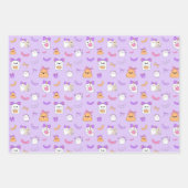 Halloween Ghost Birthday Geschenkpapier Set (Vorderseite 3)