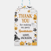 Halloween Ghost Birthday Vielen Dank Geschenkanhänger (Vorderseite)