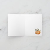 Halloween-Ghost-Blankenkarte (Innenseite)