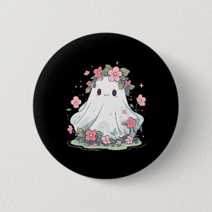 Halloween Ghost Blume Kostüm Frauen Mädchen Hallow Button