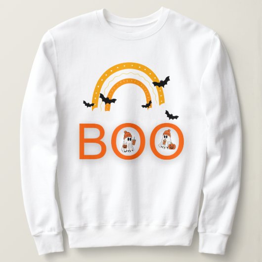 Halloween Ghost Boo 1 Sweatshirt (Design vorne)