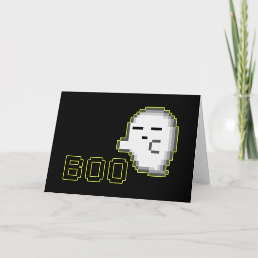 HALLOWEEN GHOST - BOO 2 KARTE (Vorderseite)
