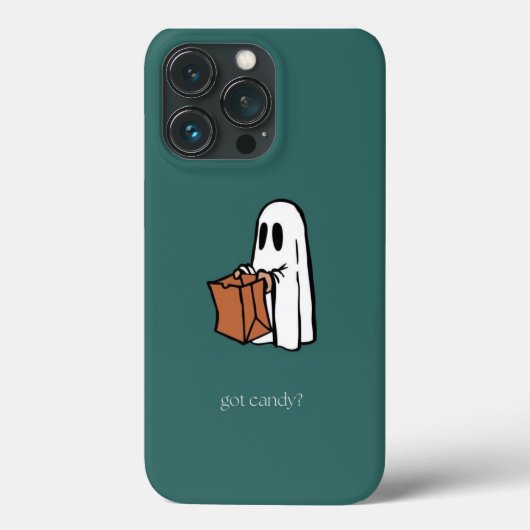 Halloween Ghost Boo Case-Mate iPhone Hülle (Rückseite)