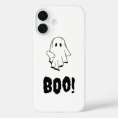 Halloween Ghost Boo iPhone Case Design fest (Rückseite)