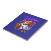 Halloween Ghost Boo Keramik Tile Fliese (Seite)