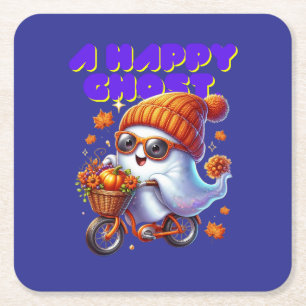 Halloween Ghost Boo Paper Untersetzer