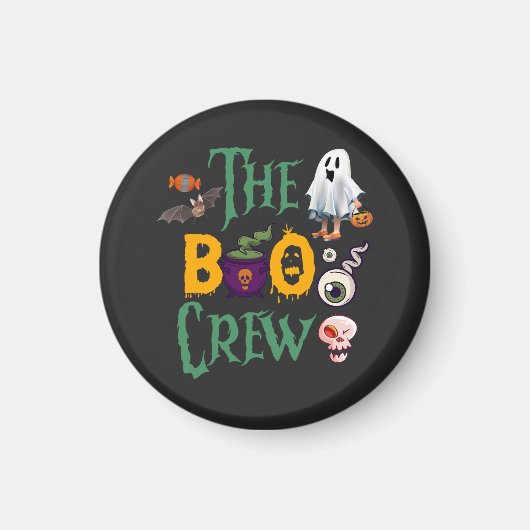 Halloween Ghost Boo Spooky und lustiges Magnet (Vorne)