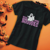 Halloween Ghost Book Lover T - Shirt