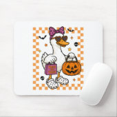 Halloween Ghost Bow Coquette Trick or Tree Mousepad (Mit Mouse)