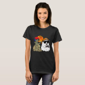 Halloween Ghost Boys Kids Gaming Beängstigend Skel T-Shirt (Vorne ganz)