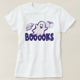 Halloween-Ghost-Buch T-Shirt