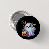 Halloween Ghost Button (Vorne & Hinten)
