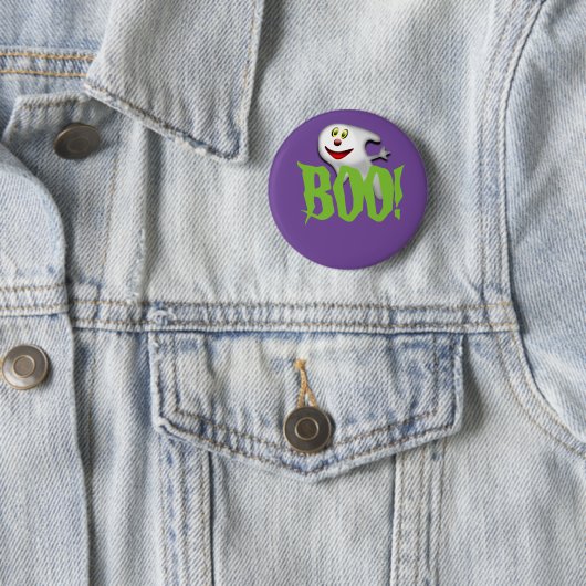 Halloween Ghost Button Button (Beispiel)