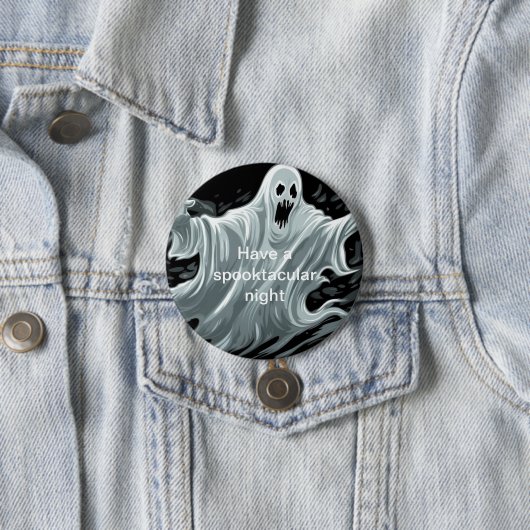 Halloween Ghost-Button Button (Beispiel)